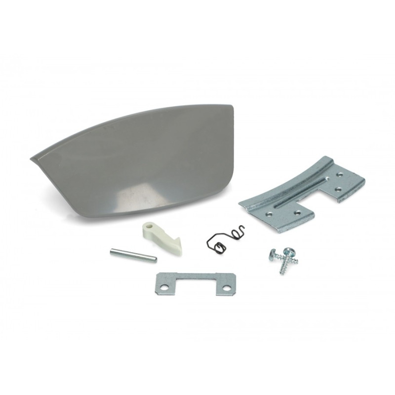GREY HANDLE LOCK WITH REPAIR KIT FOR CANDY WASHING MACHINE 49007818