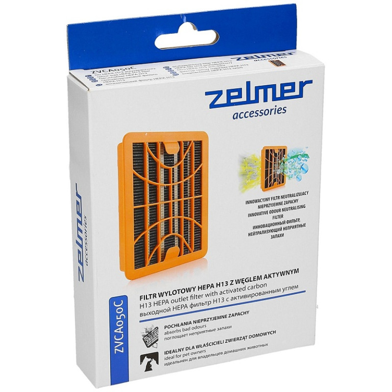 HEPA-FILTER MIT AKTIVKOHLE FÜR STAUBSAUGER ZELMER ZVCA050C