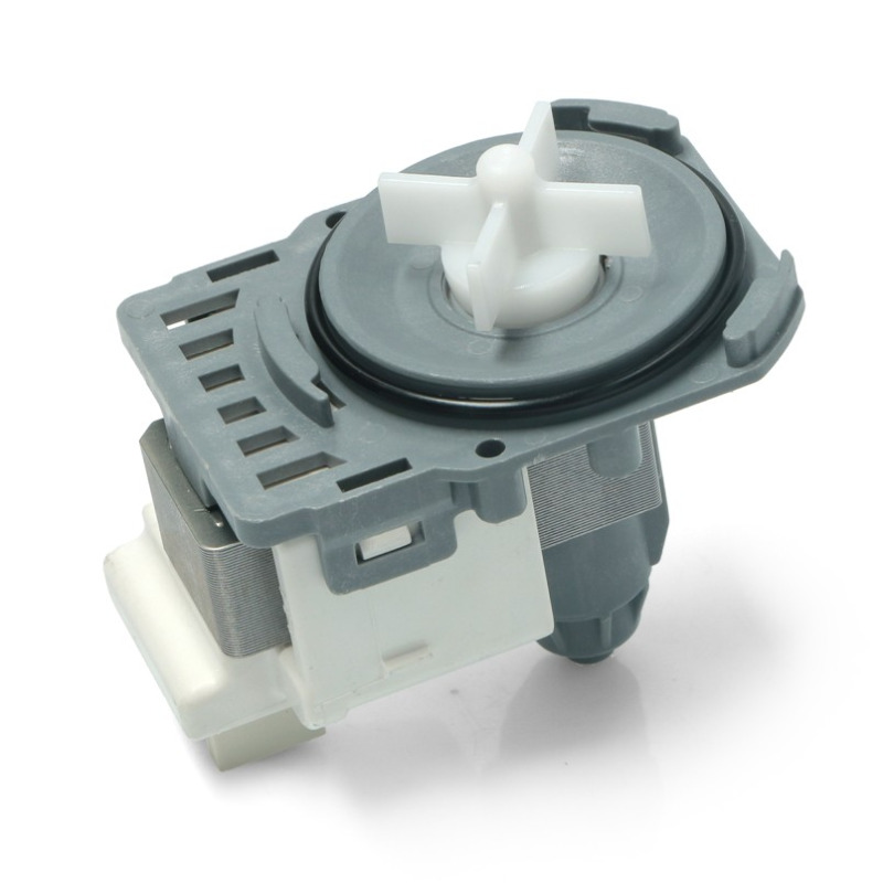 UNIVERSALPUMPE BAJONETT MIT DREI ZÄHNEN MIT KUPPLUNG FÜR WASCHMASCHINE ELECTROLUX 50271933009, 1326630009 BOSCH / SIEMENS / INDESIT 285437