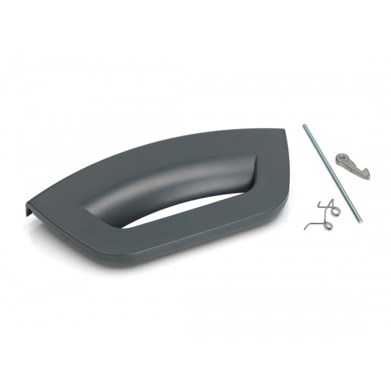 DARK GREY HANDLE LOCK FOR INDESIT ARISTON WASHING MACHINE C00288568