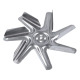 ŁOPATKI WENTYLATORA PIEKARNIKA BOSCH SIEMENS BALAY 00600434, 00650472
