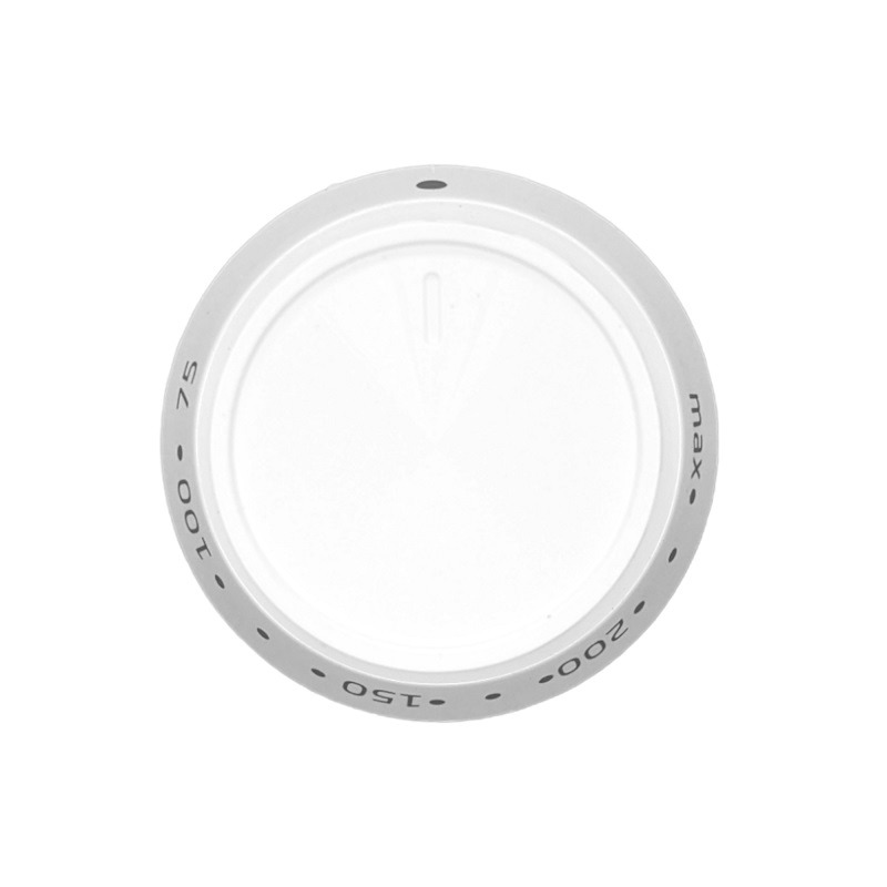 WEISSER OFENGRADKNOPF FÜR BEKO SANG BLOMBERG 250316050