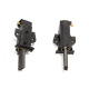 GRAPHITE BRUSHES WITH BRUSH HOLDERS KIT FOR WASHING MACHINE ELECTROLUX ZANUSSI AEG 50265481007
