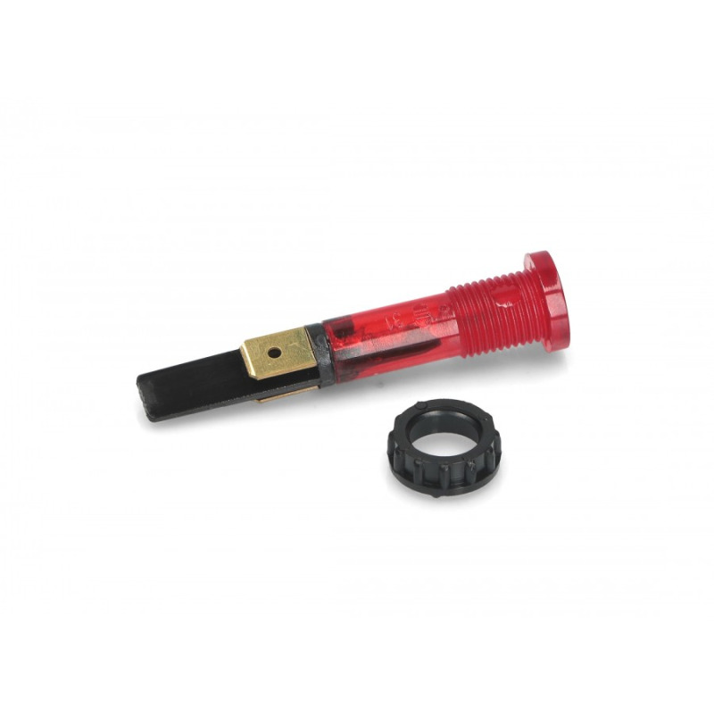 ROTES SIGNALLICHT MIT MUTTER Ф10MM. FÜR KOCHHERD