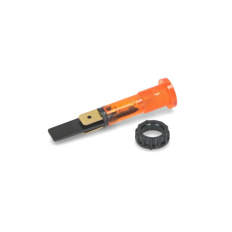 ORANGE SIGNALLAMPE MIT MUTTER Ф10MM. FÜR KOCHHERD