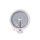 HEATING PLATE FOR CERAMIC HOB FOR COOKING OVENS UNIVERSAL 1700W HL-F200C, 0090360505