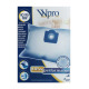 MICROFIBER BAGS 4 PCS+1 FILTER WPRO RO195-MW FOR VACUUM CLEANER
