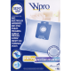 MICROFIBER BAGS 4 PCS+1 FILTER WPRO BS30-MW