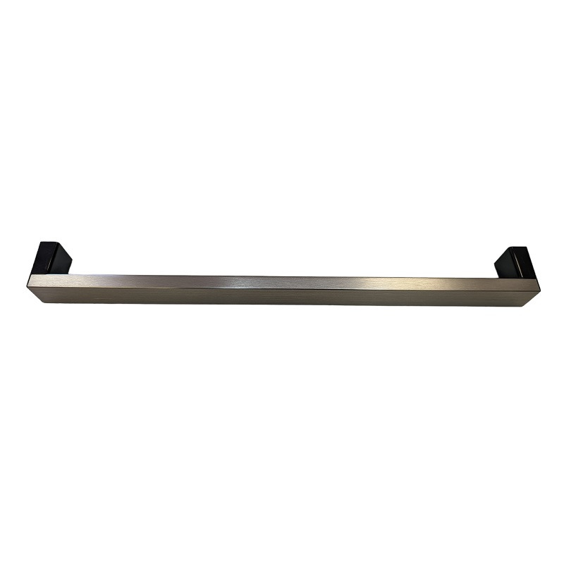 EDELSTAHL+SCHWARZER GRIFF FÜR BACKOFEN BEKO SANG 210441824, 0005496187