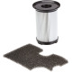 HEPA-FILTER FÜR STAUBSAUGER ELECTROLUX ZANUSSI AEG 9001665117, 0005656730