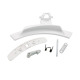 WHITE HANDLE LOCK FOR WASHING MACHINE ELECTROLUX ZANUSSI AEG 4055137402, 0005506314