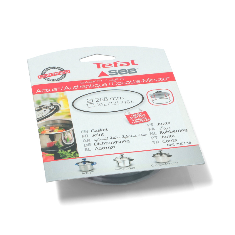 TÖMÍTŐ TEFAL NYOMÁSÚ TŰZZÉLYHEZ 10 12 18 LITERES