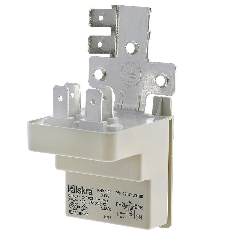 FILTER CAPACITOR 0.15 mF FOR WASHING MACHINE BEKO SANG BLOMBERG 1757160100, 2974870100, 0090080444