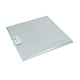 ALUMINUM FILTER 349X350X8 MM FOR ASPIRATION HOOD
