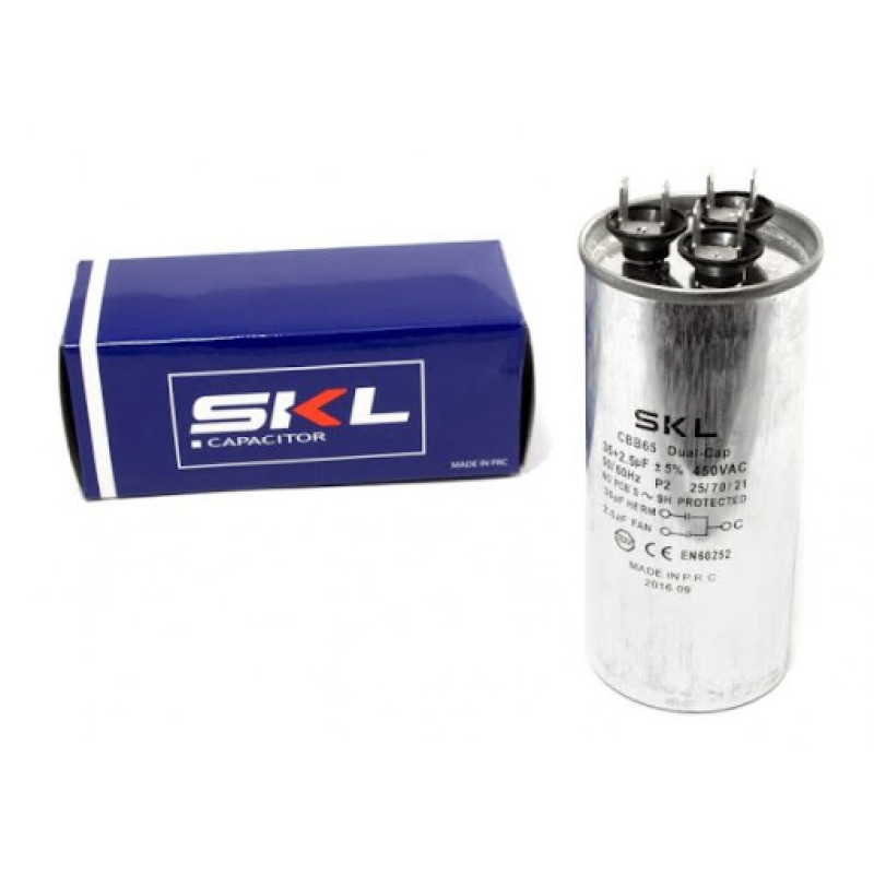 CAPACITOR 40 + 2.5 µF FOR AIR CONDITIONER