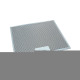 ALUMINUM FILTER 337X250MM FOR ASPIRATION HOOD