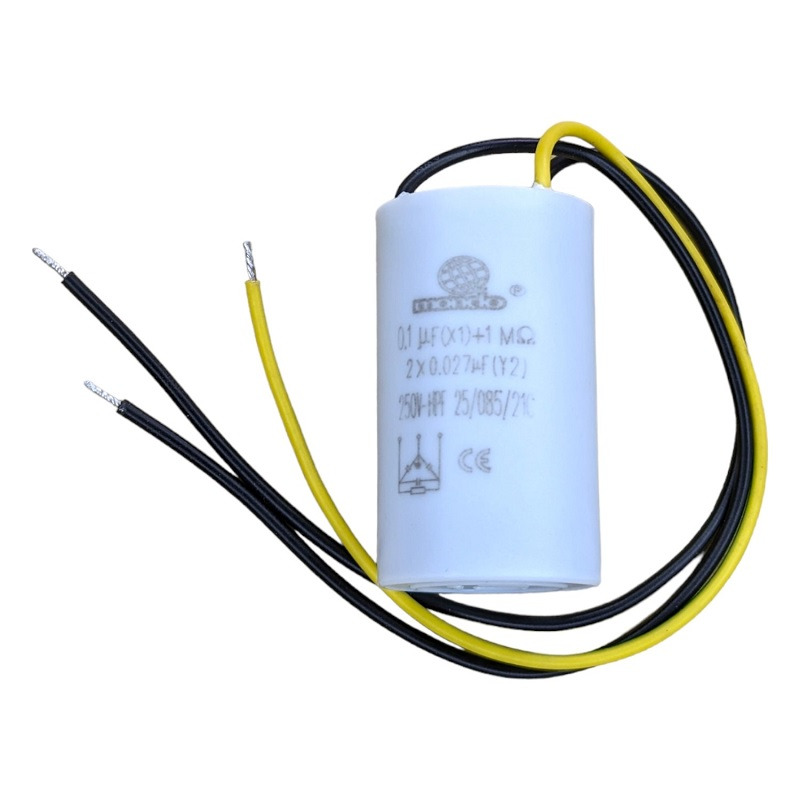 FILTER CAPACITOR 0.1mF 2×0.027 UNIVERSAL FOR WASHING MACHINE