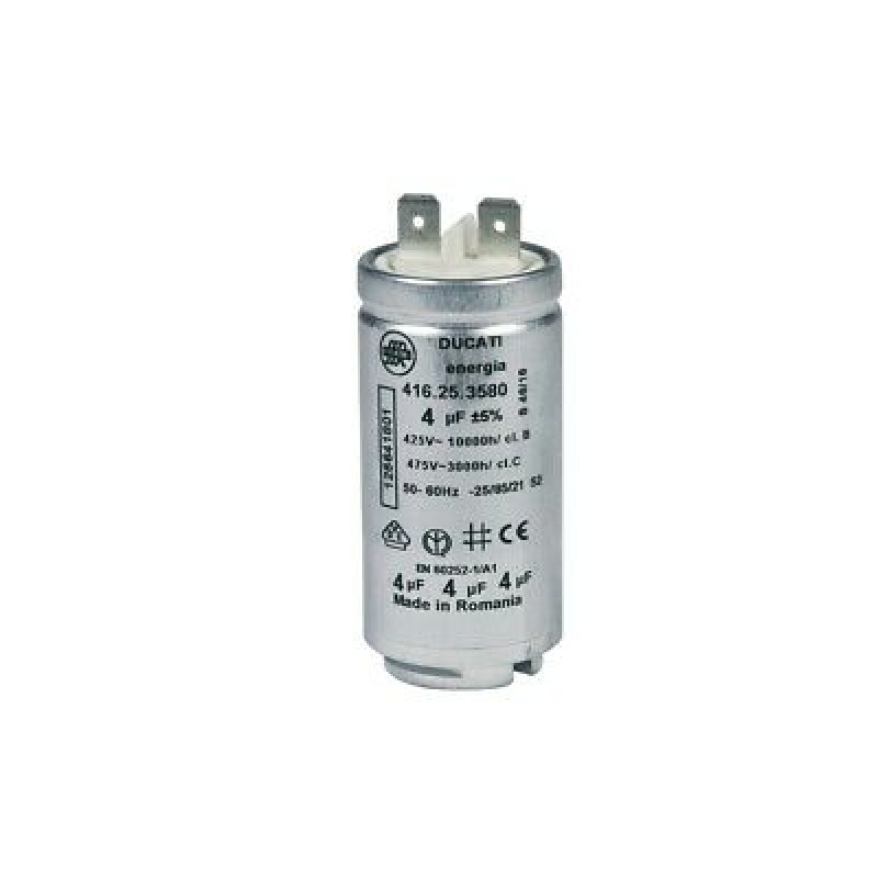 CAPACITOR 4mF UNIVERSAL 50269055005 , 1256418011 , 0000120137