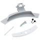 GREY HANDLE LOCK FOR WASHING MACHINE ELECTROLUX ZANUSSI AEG 4055136693