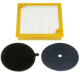 HEPA FILTERS SET FOR VACUUM CLEANER HOOVER U27 CANDY 04365029-04365057-04365066-09183955-09185521