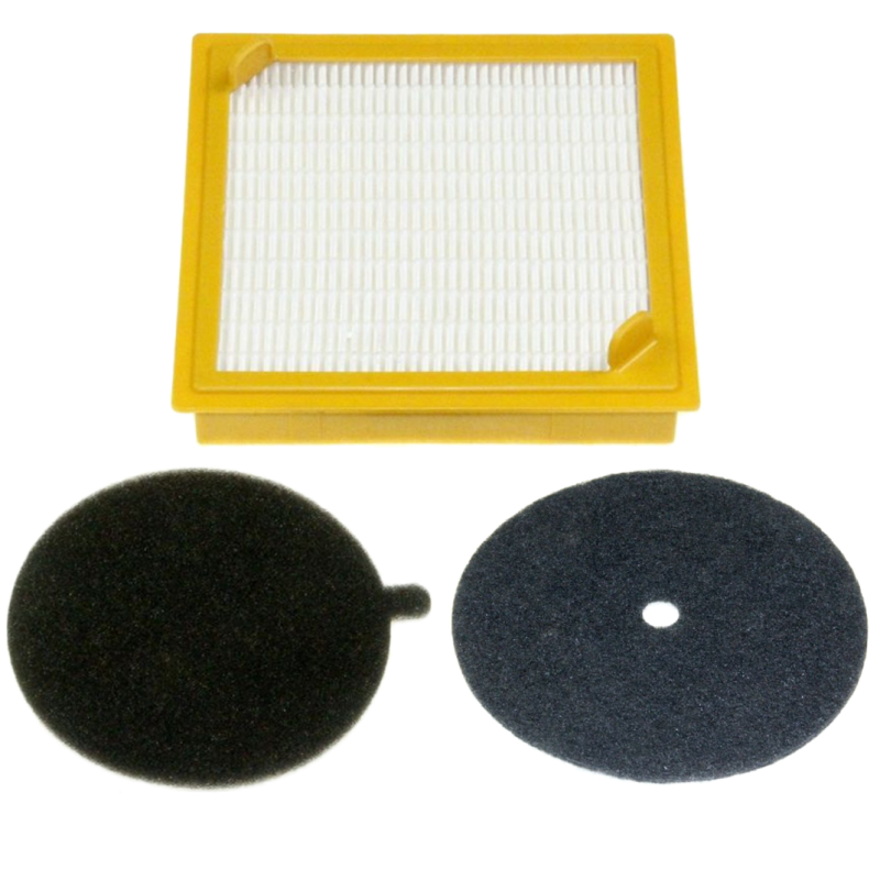 HEPA FILTERS SET FOR VACUUM CLEANER HOOVER U27 CANDY 04365029-04365057-04365066-09183955-09185521