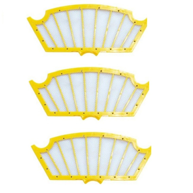 HEPA-FILTER SET 3 STK FÜR ROBOTER-STAUBSAUGER IROBOT 500