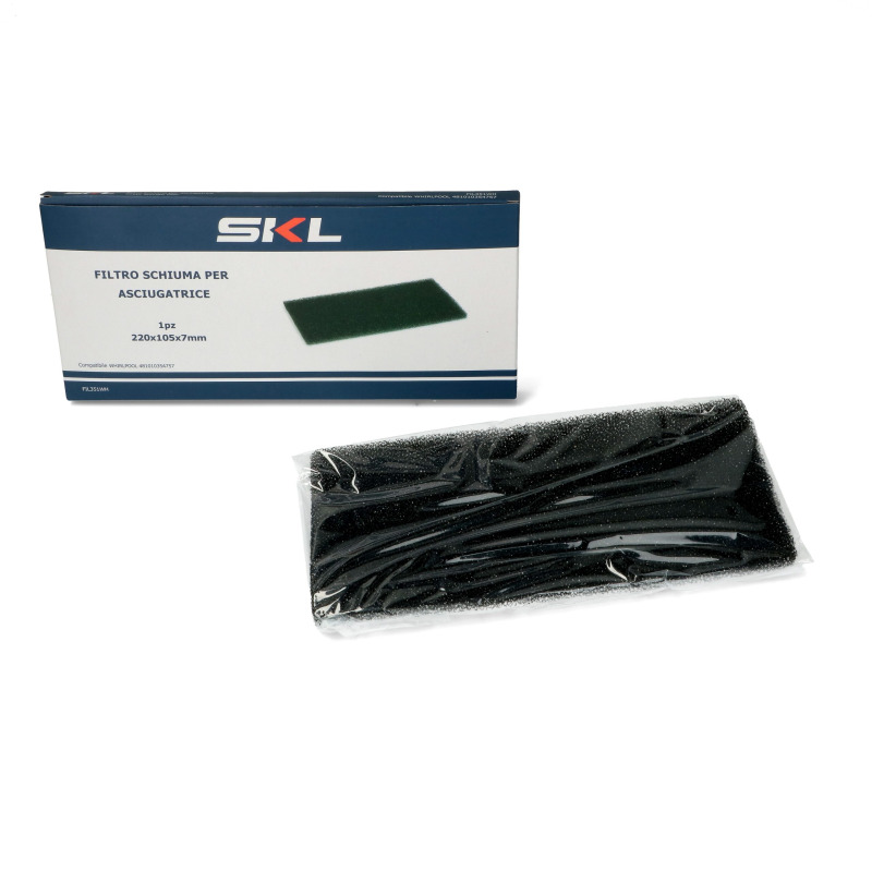 FILTR DO SUSZARKI 220X105MM WHIRLPOOL IGNIS BAUKNECHT 481010354757 0000184778