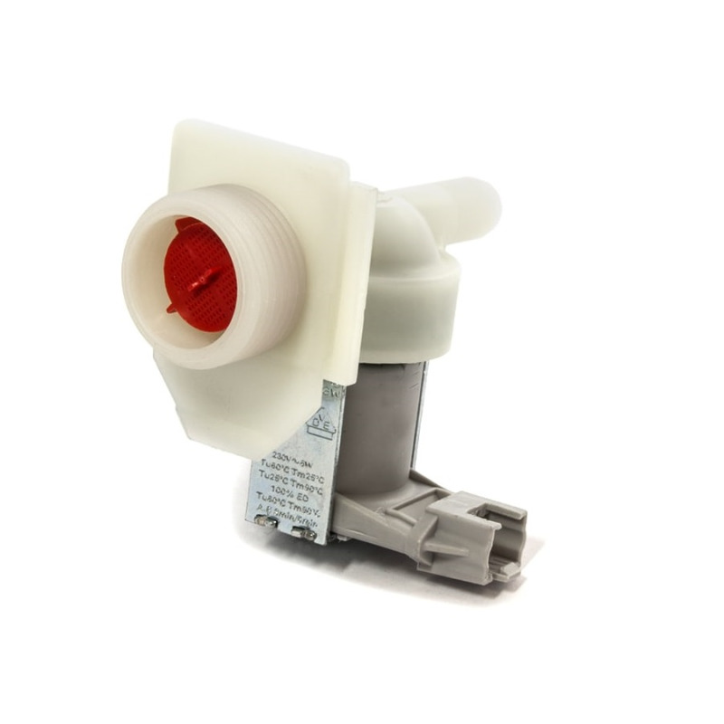 Pojedynczy zawór elektromagnetyczny Ø10mm 230V do pralki BOSCH SIEMENS BALAY 00428212 0090268840