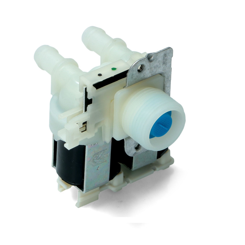 MÁGNESES KETTŐS SZELEP Ø10mm 220/240V WHIRLPOOL IGNIS BAUKNECHT MOSÓGÉPHEZ