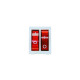 WHITE SWITCH DOUBLE LIGHT 16A FOR INSTANTANEOUS BOILER