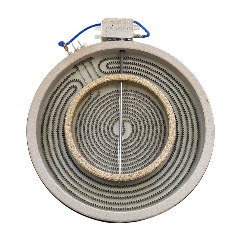 Kochplatte aus Gusseisen, 220 mm/120 mm, 750 W/2200 W, für Kochherd