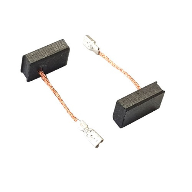 GRAPHITE BRUSHES 2 PIECES SET 6.5x8x13.5MM FOR POWER TOOLS BOSCH TIPI GWS 7-115