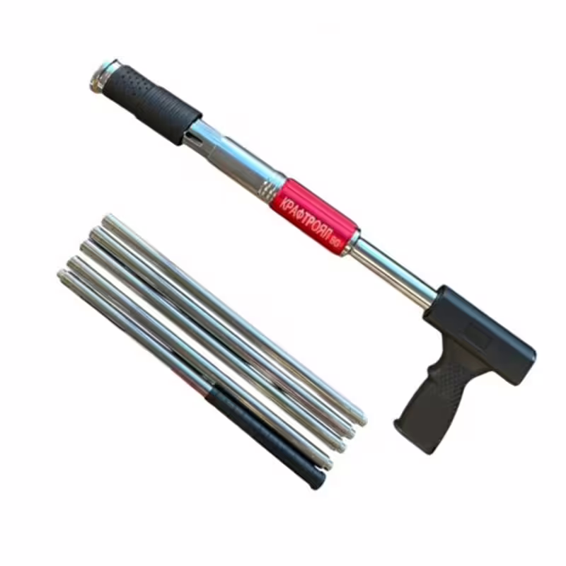 Пистолет Kraft Royal, пирони с заряд, пневматичен, червен, Ф8,5x32mm