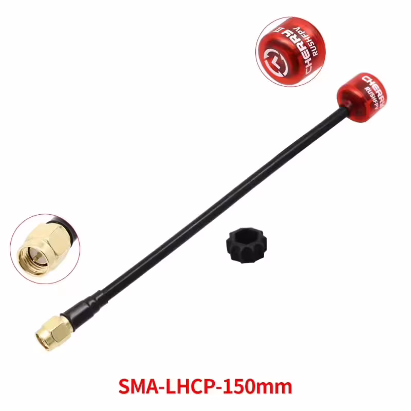 FPV Rush Cherry 5.8G Antenna SMA RHCP 150mm антена