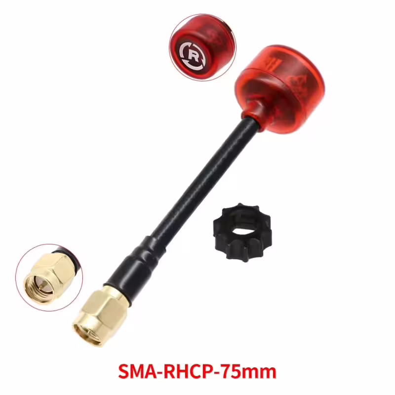 FPV Rush Cherry 5.8G Antenna SMA RHCP 75mm антена