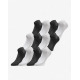 JACK&JONES 6-Packs Short Socks Black/White