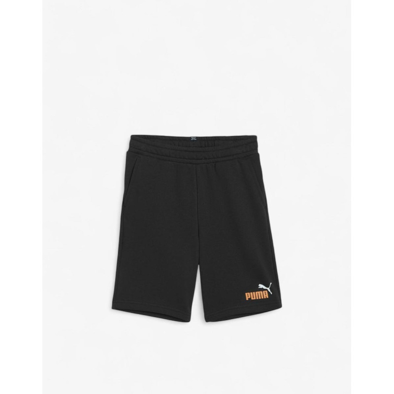PUMA Essentials+ 2 Color Logo Shorts Black