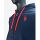 US POLO Full Zip Hooded Tracksuit Navy