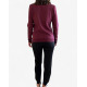 PUMA Bronze Full-Zip Tracksuit Burgundy/Black