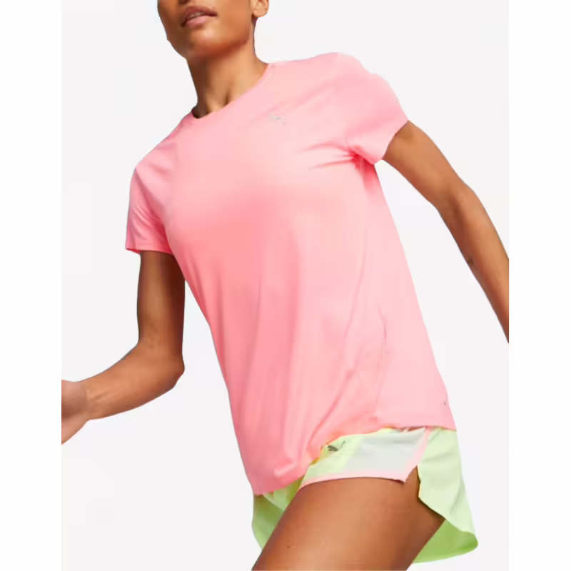 PUMA Favourite Running Tee Pink