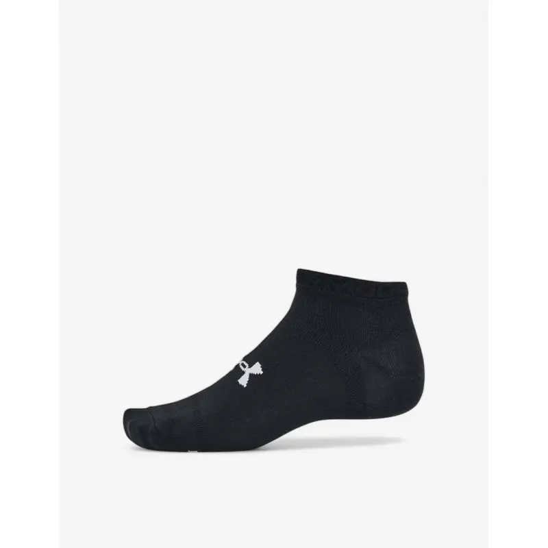 UNDER ARMOUR 6-Packs Essential Low Socks Black/Grey