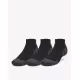 UNDER ARMOUR 3-Packs Performance Tech Low Socks Black
