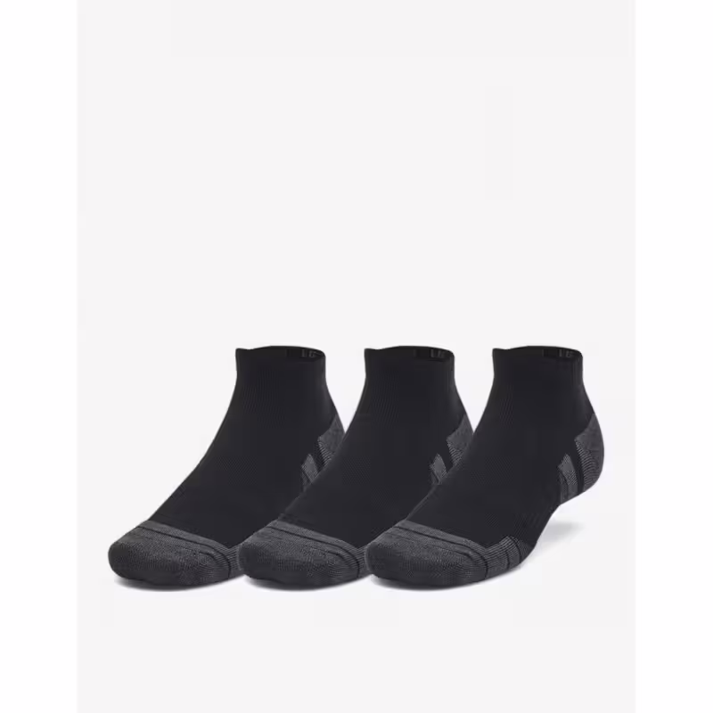 UNDER ARMOUR 3-Packs Performance Tech Low Socks Black