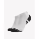 UNDER ARMOUR 3-Packs Performance Tech No Show Socks White/Black/Grey