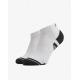 UNDER ARMOUR 3-Packs Performance Tech No Show Socks White/Black/Grey
