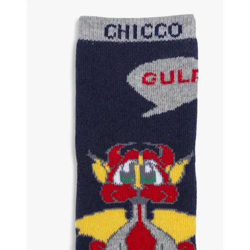 CHICCO 1-Pair Kids Socks Dark Blue/Multicolor