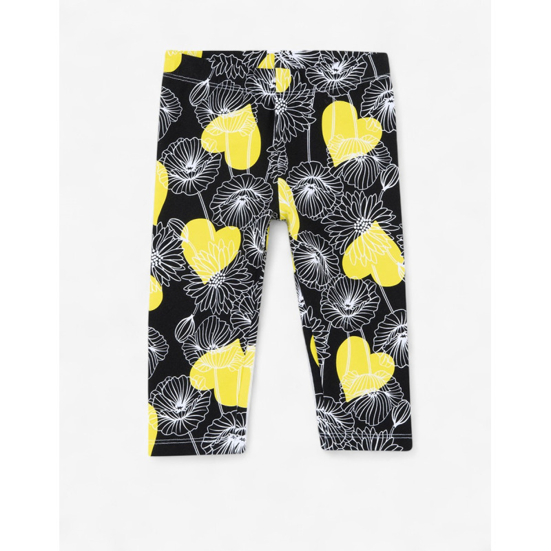 CHICCO Girls Leggings Black/Yellow