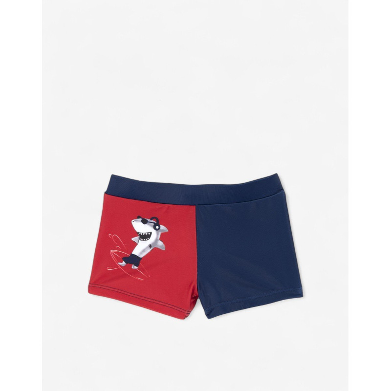 CHICCO Boys Swim Shorts Blue/Red