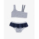 CHICCO Girls Swimsuit White/Blue