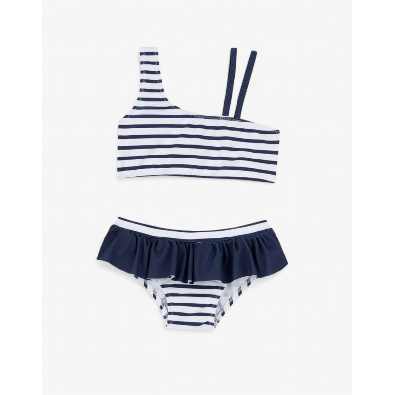 CHICCO Girls Swimsuit White/Blue